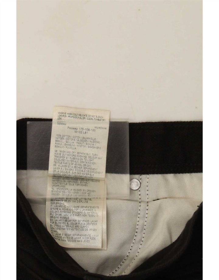 WRANGLER Vaqueros rectos de corte regular para mujer W40 L32 Algodón negro