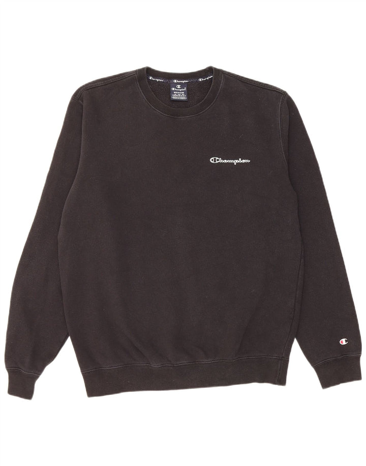 CHAMPION Sudadera Jumper para Hombre Medium Black