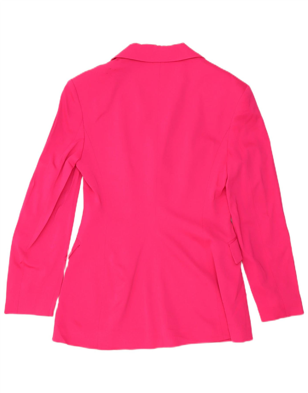 Zara Chaqueta Blazer De 2 Botones para Mujer UK 42 Viscosa Rosa Mediana