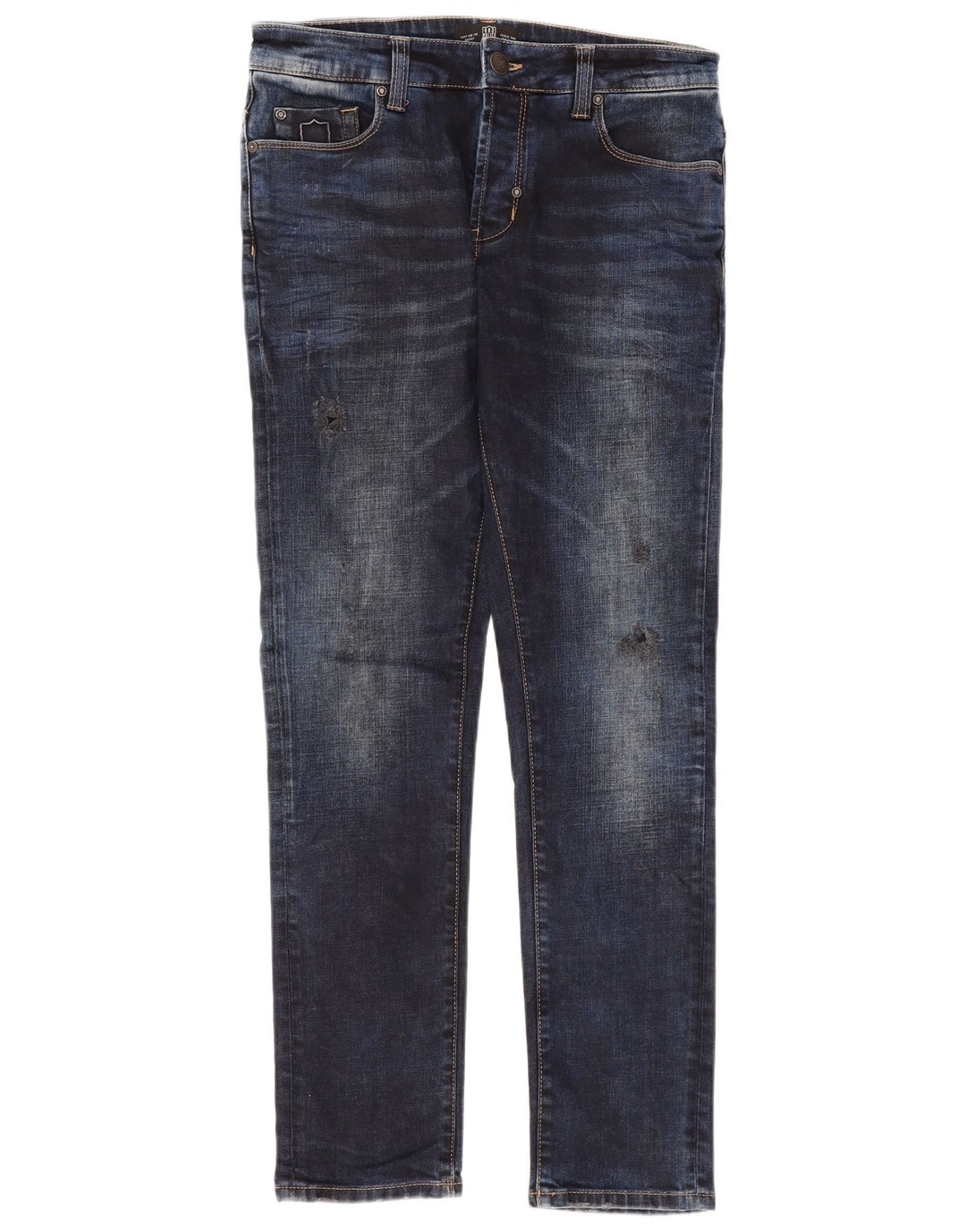 883 Police Vaqueros ajustados para hombre W32 L31 Azul