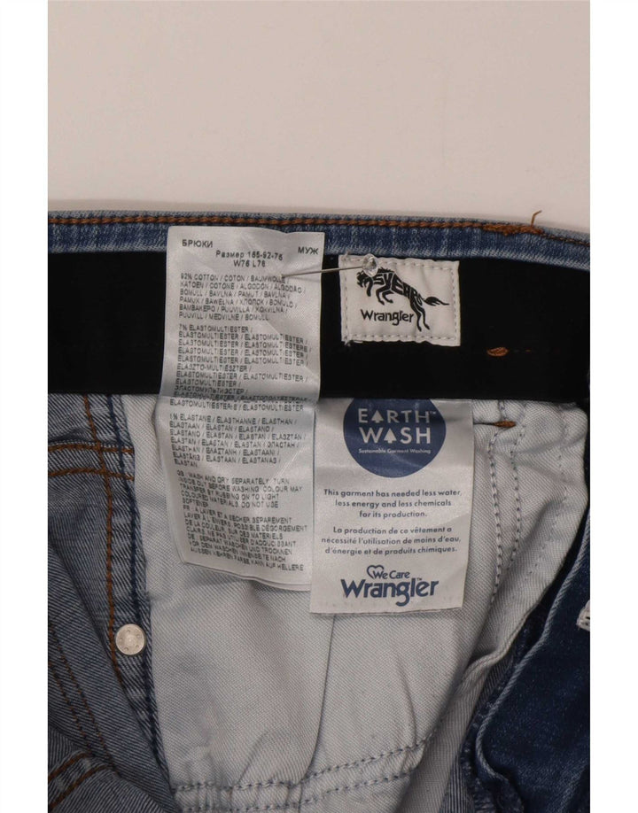 Vaqueros Wrangler Hombre Larston Slim W30 L30 Algodón Azul