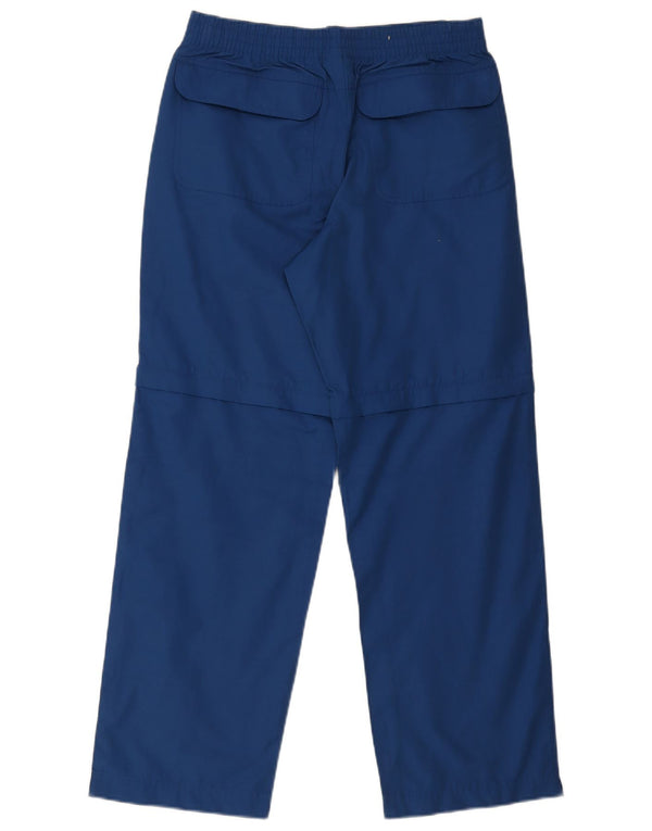 Adidas Pantalones chinos rectos para hombre UK 36/38 Small W32 L30 Azul Algodón