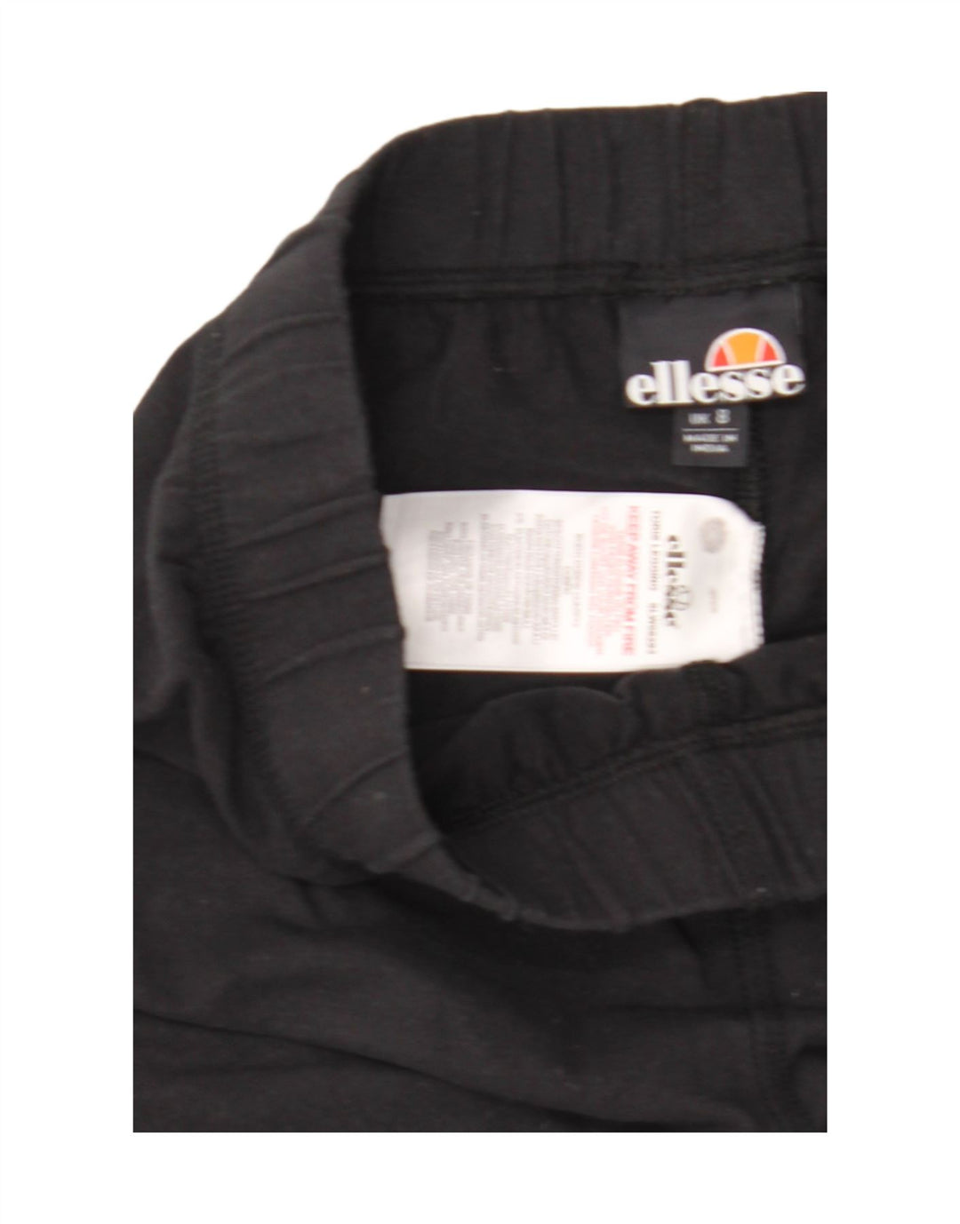 Ellesse Leggings gráficos para mujer UK 8 Small Algodón negro