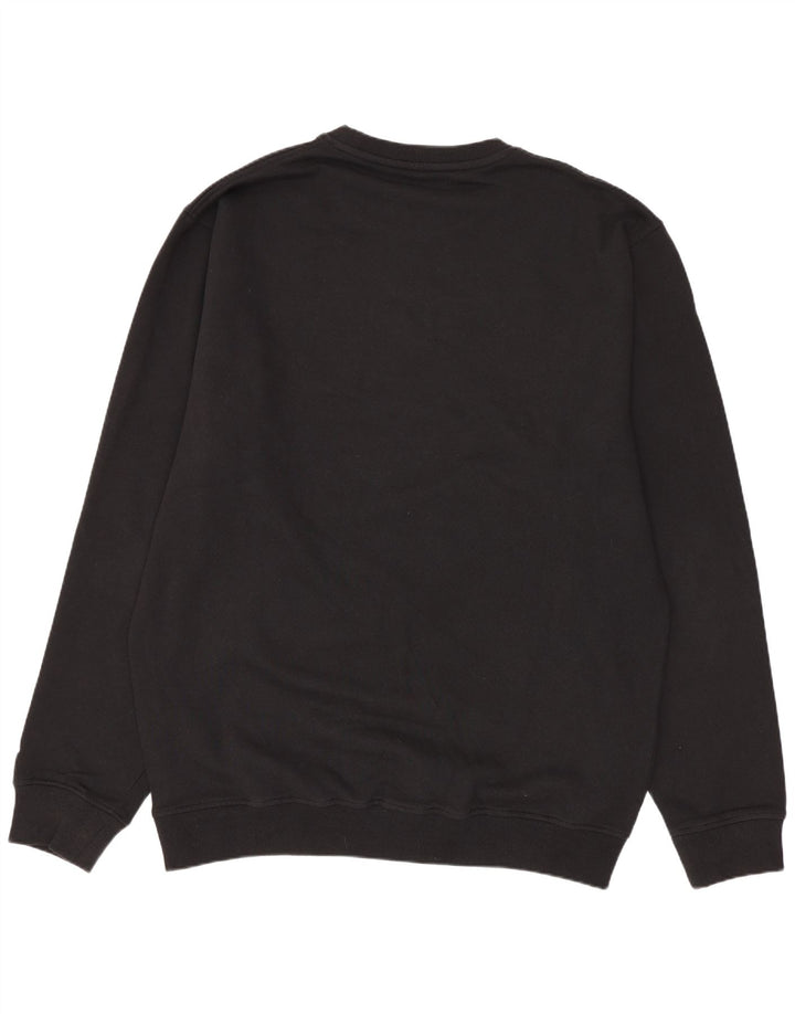 Kappa Hombre Graphic Sudadera Jumper XL Negro Algodón