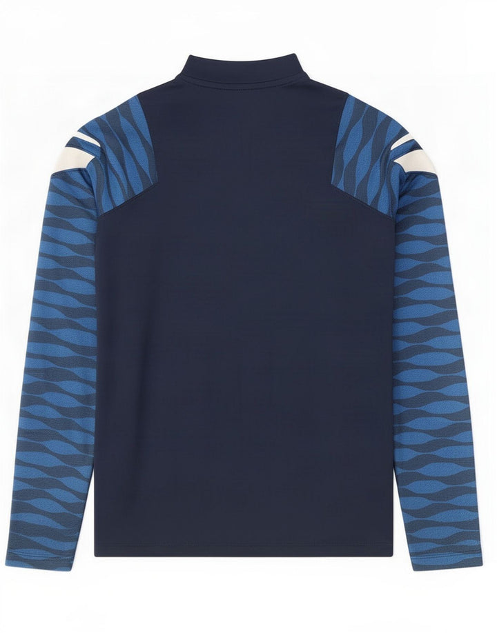 Nike Boys Dri Fit Jersey Chándal Top 13-14 años XL Azul Marino