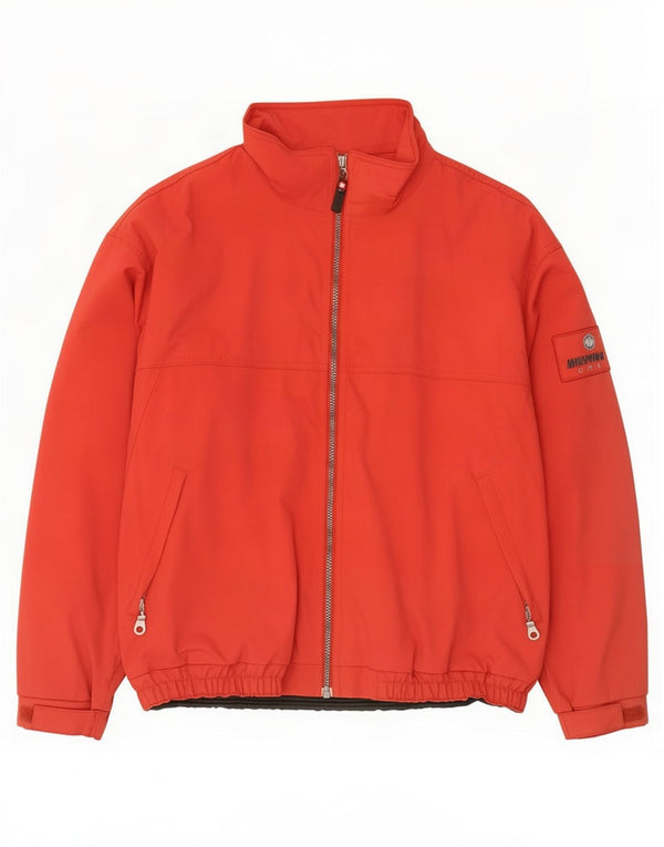 Murphy & Nye Chaqueta bomber para hombre UK 40 Large Poliamida roja
