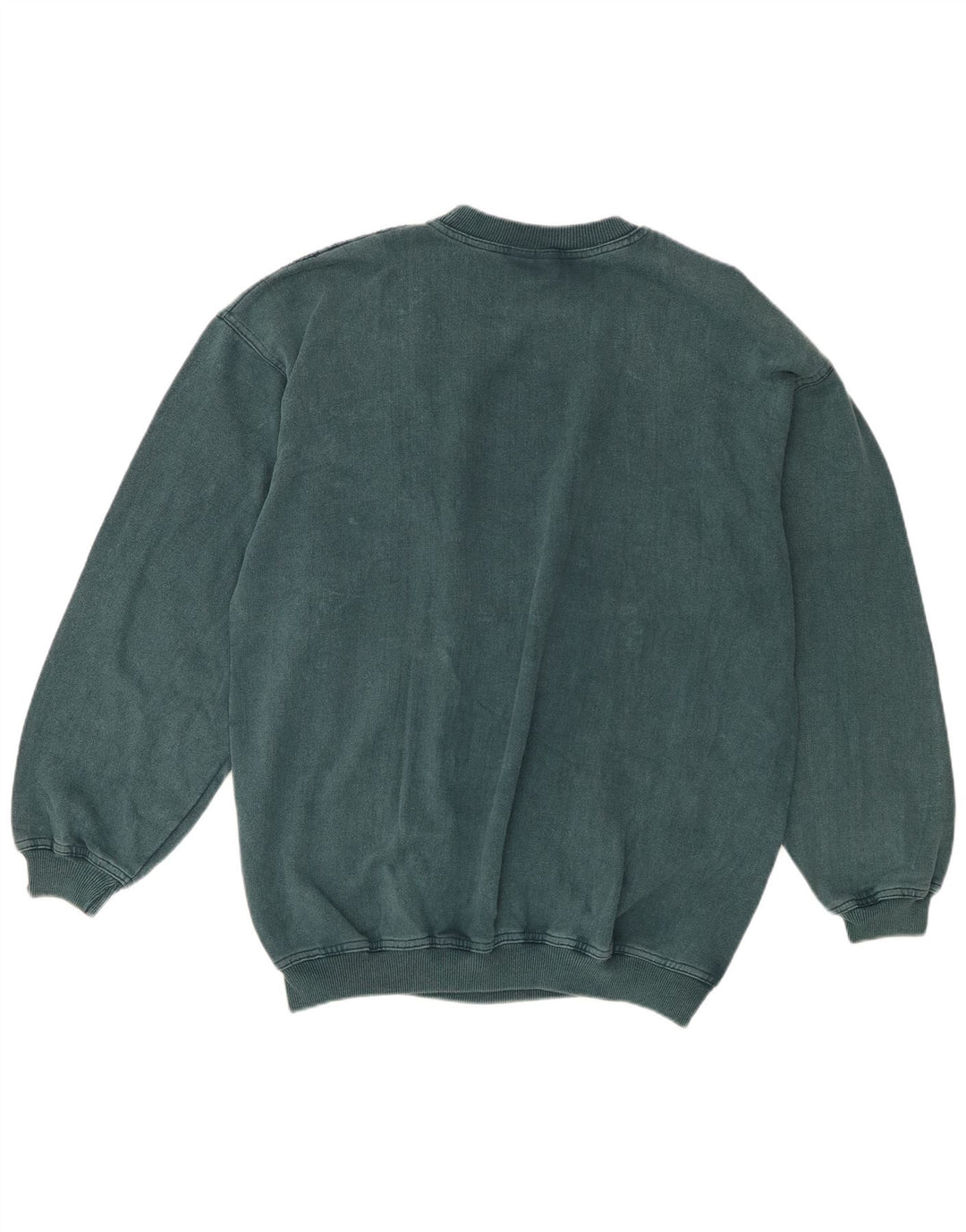 Vintage Hombres Sudadera Jumper XL Algodón Azul