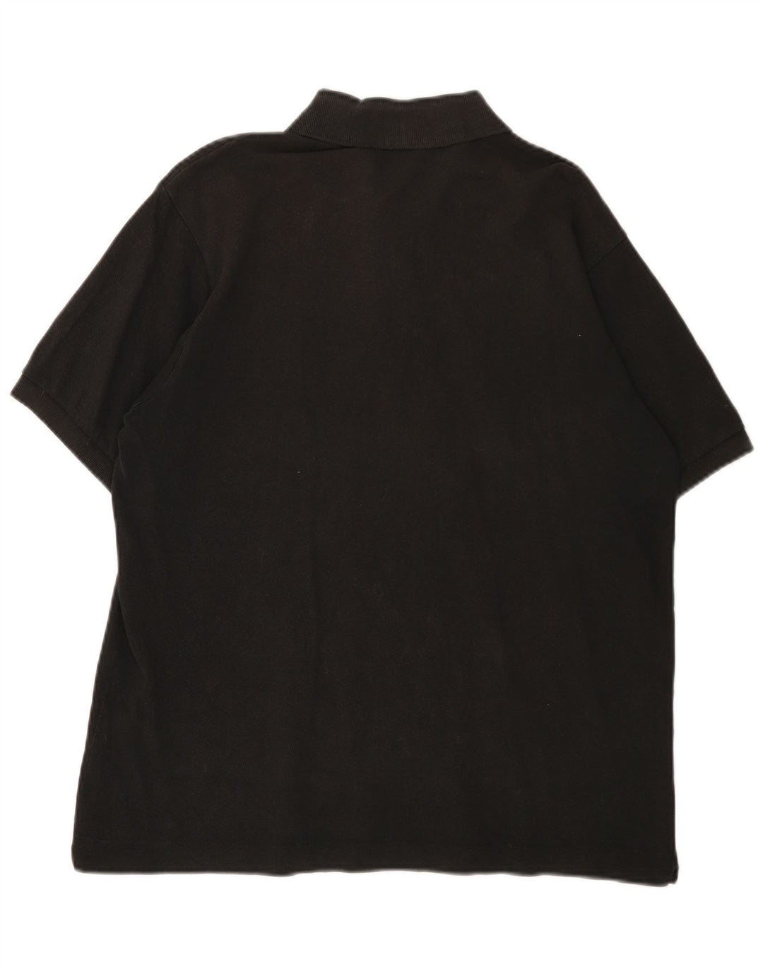 LACOSTE Polo para hombre talla 5 grande algodón negro