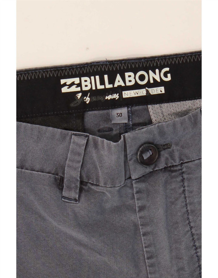 Pantalones cortos chinos Billabong para hombre W30 Medium Azul marino Algodón