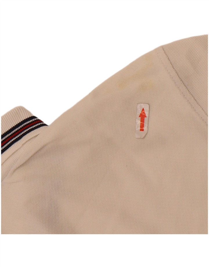 Fila Polo Hombre Algodón Blanco Grande