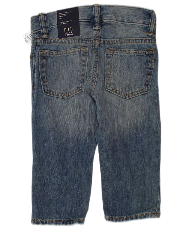 Gap Jeans ajustados gráficos para bebés de 12 a 18 meses W20 L10 Algodón azul