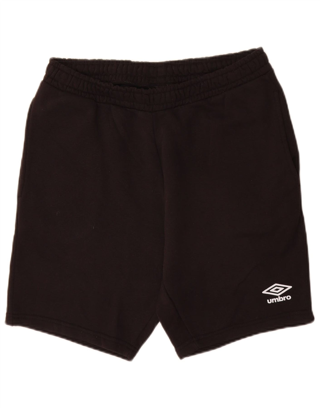 UMBRO Shorts deportivos para hombre Algodón negro mediano
