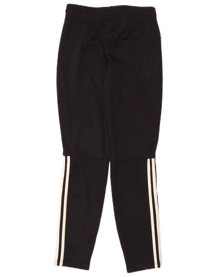 Adidas Pantalones de chándal para mujer UK 8/10 Small Negro Poliéster