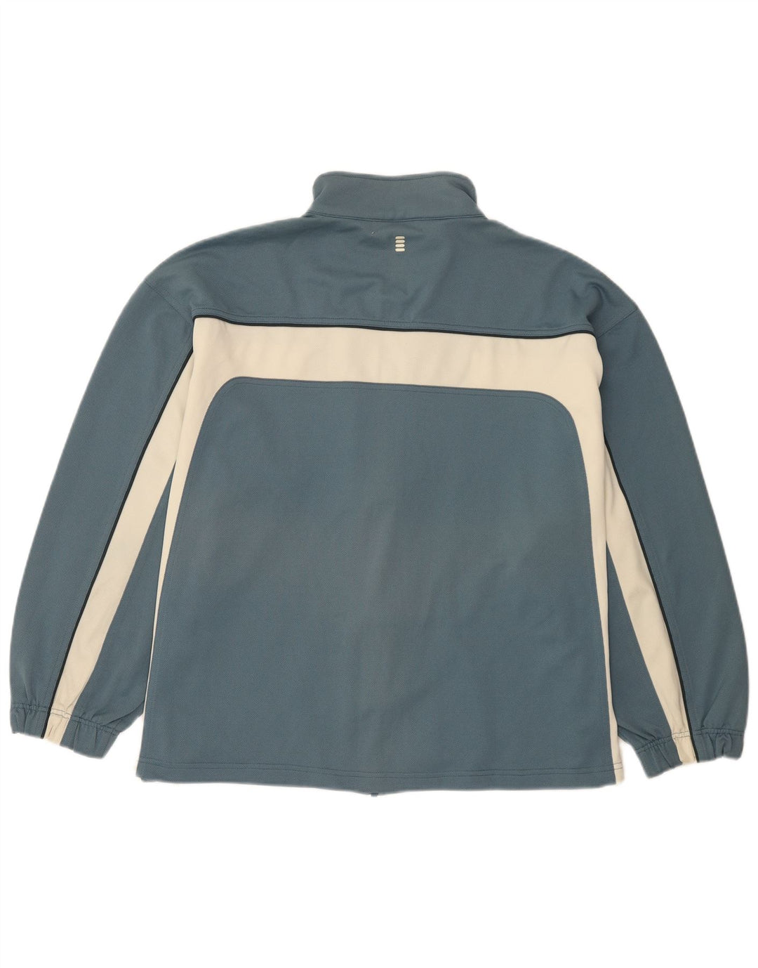 Fila Mens Loose Fit Chándal Top Chaqueta Grande Azul Colorblock Poliéster