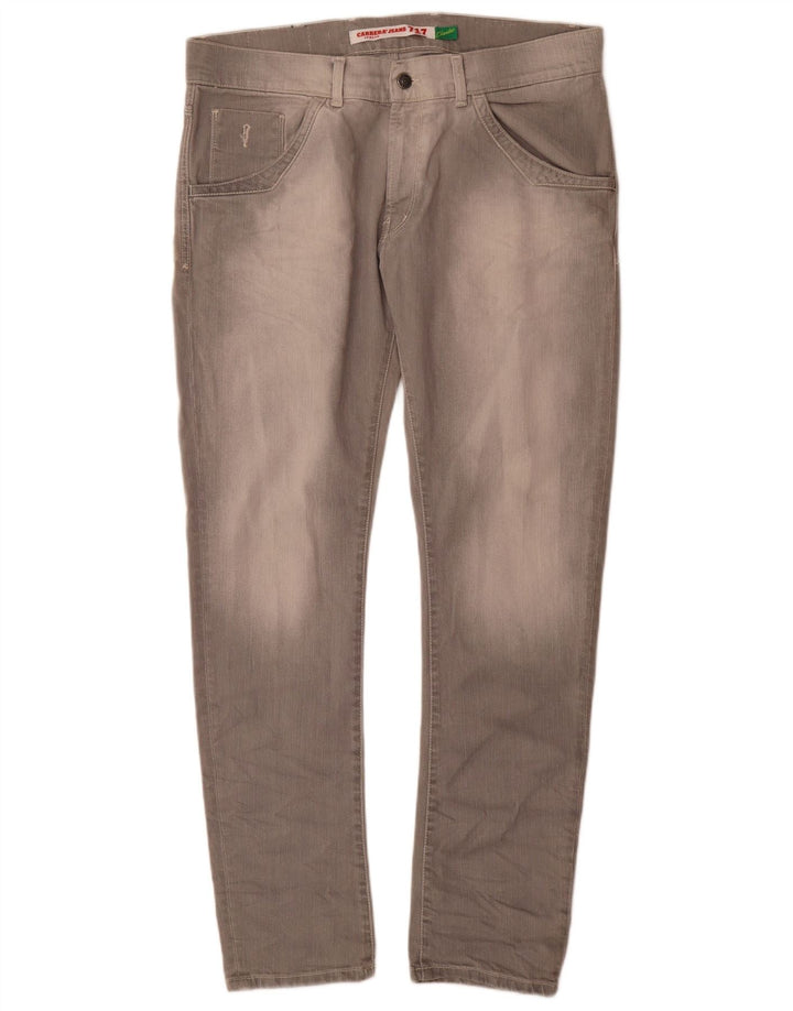 Carrera Mens 717 Slim Jeans W38 L33 Algodón Gris