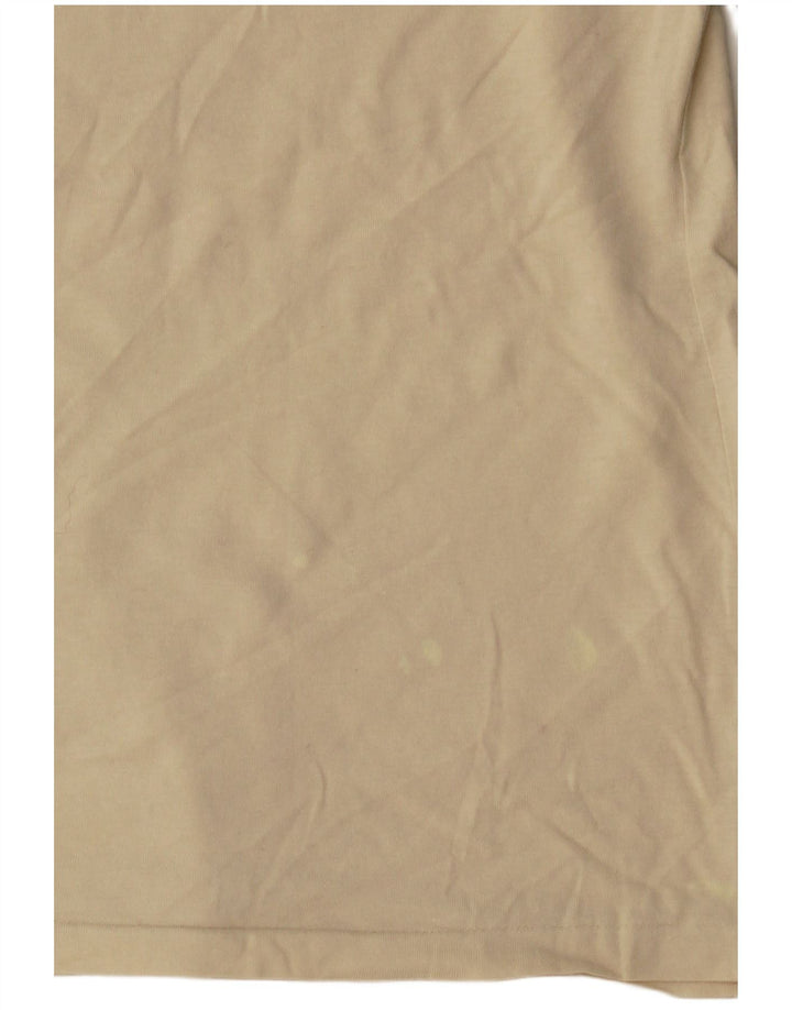 Camiseta sin mangas para mujer Jigsaw UK 44 Algodón beige medio