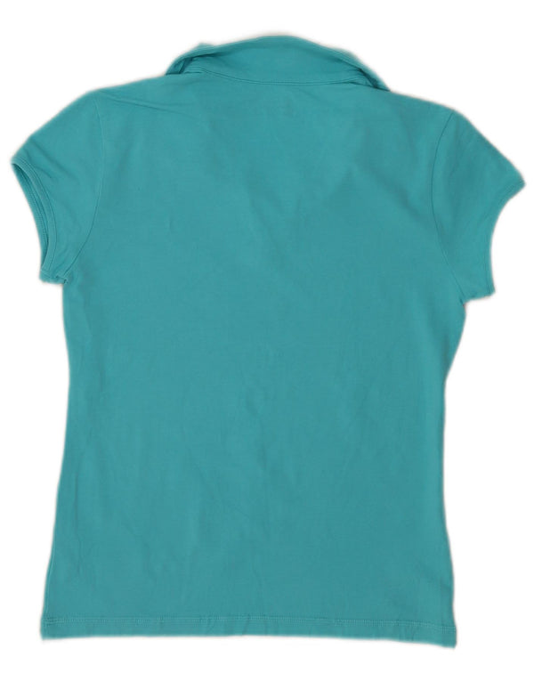 Lotto Polo para mujer UK 44 Grande Algodón azul
