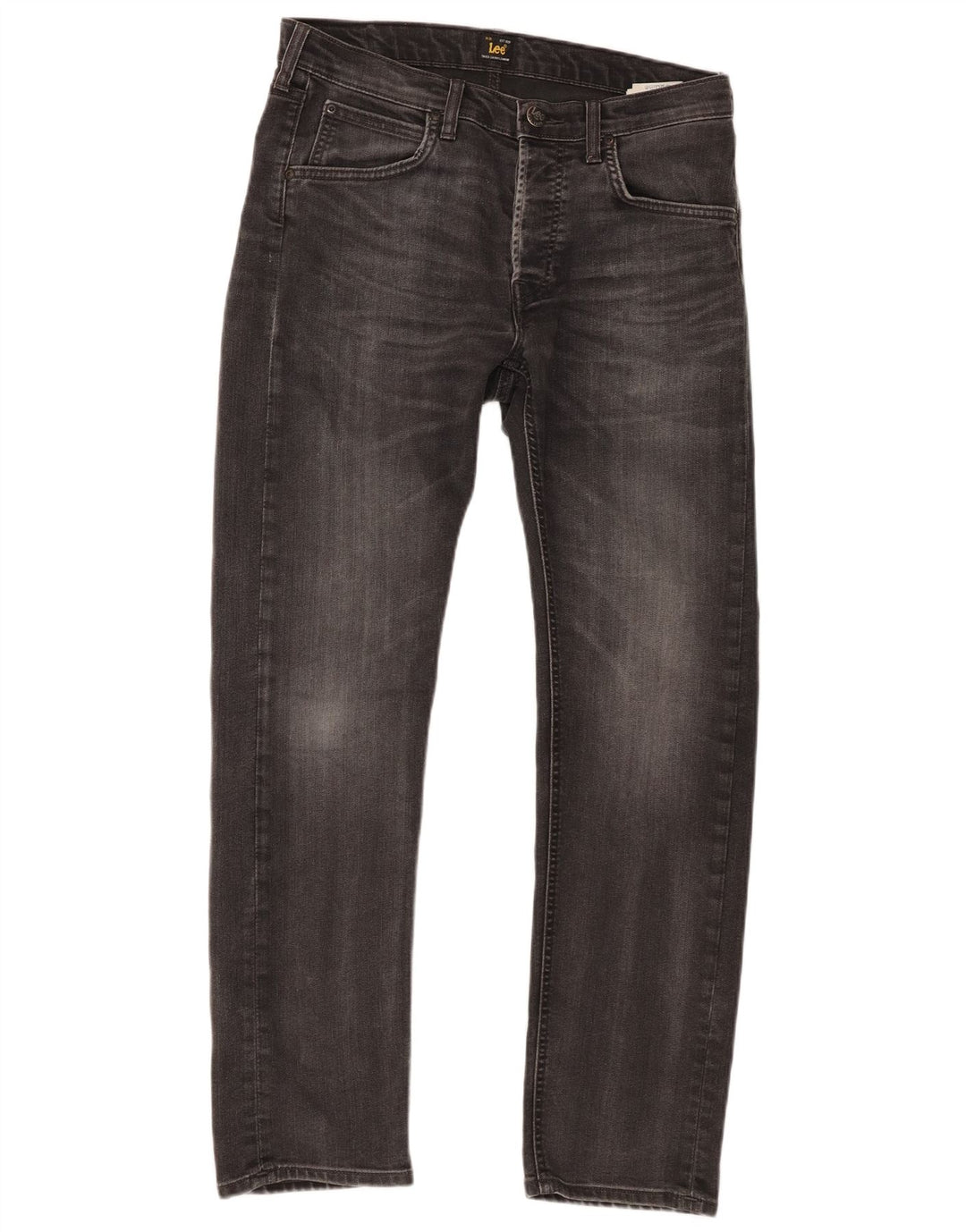 Lee Vaqueros Rectos Daren para Hombre W31 L30 Algodón Gris