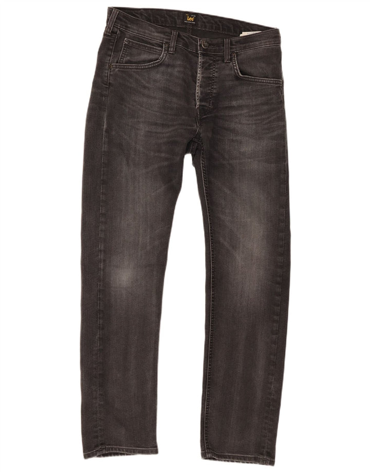 Lee Vaqueros Rectos Daren para Hombre W31 L30 Algodón Gris