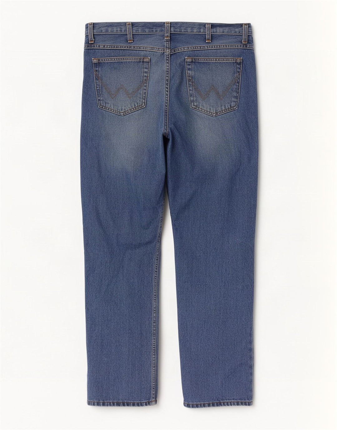 Wrangler Vaqueros rectos Texas para hombre W40 L32 Algodón azul