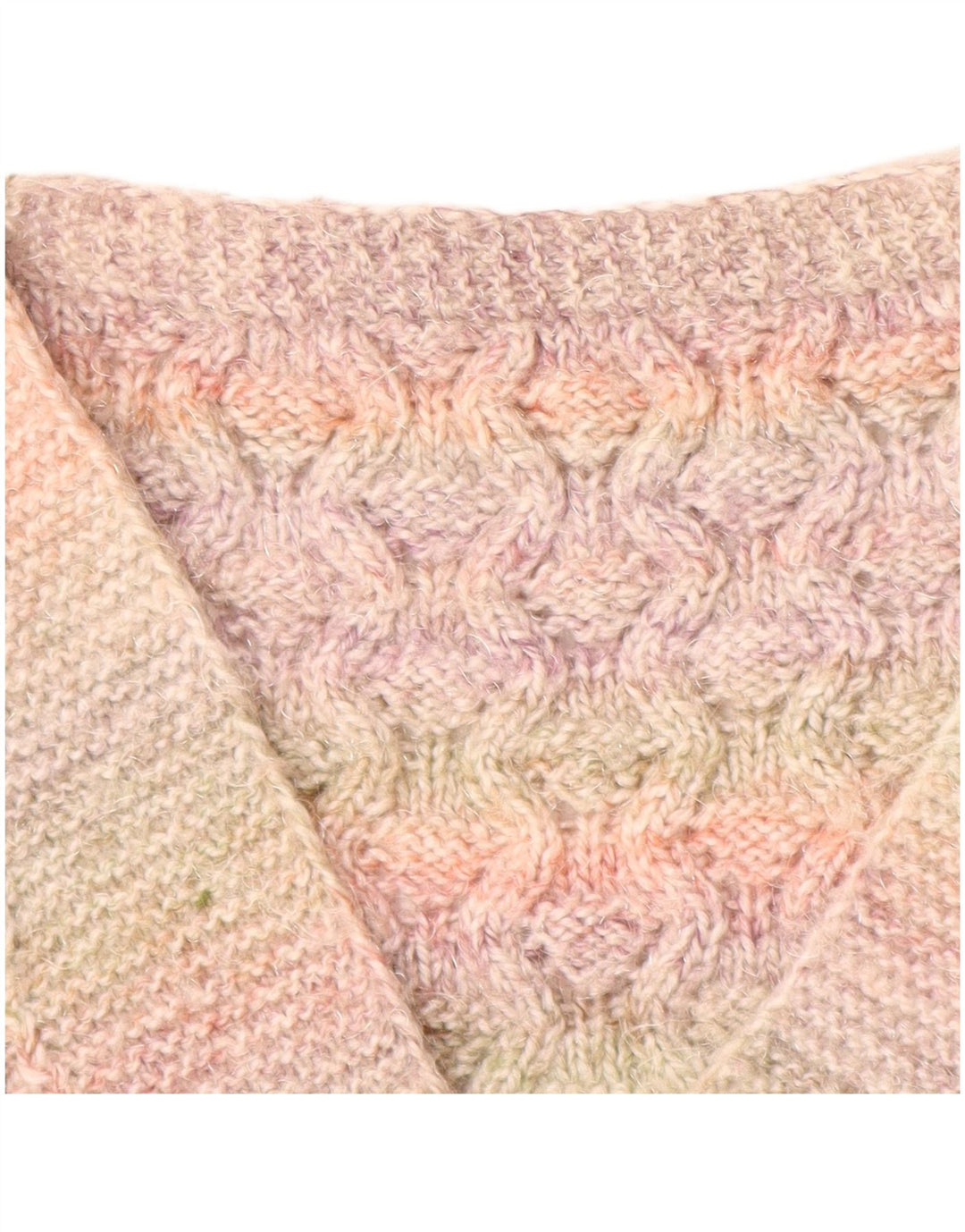 VINTAGE Chaleco de mujer Camiseta sin mangas Reino Unido 16 Rayas rosas grandes