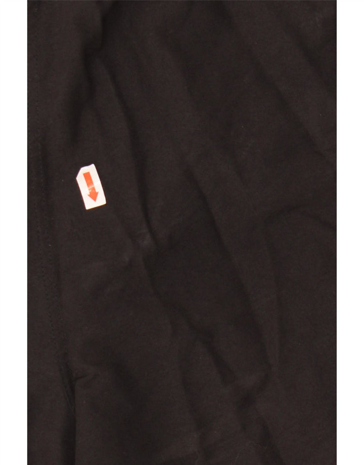 ADIDAS Pantalones cortos deportivos para hombre Grande Algodón negro