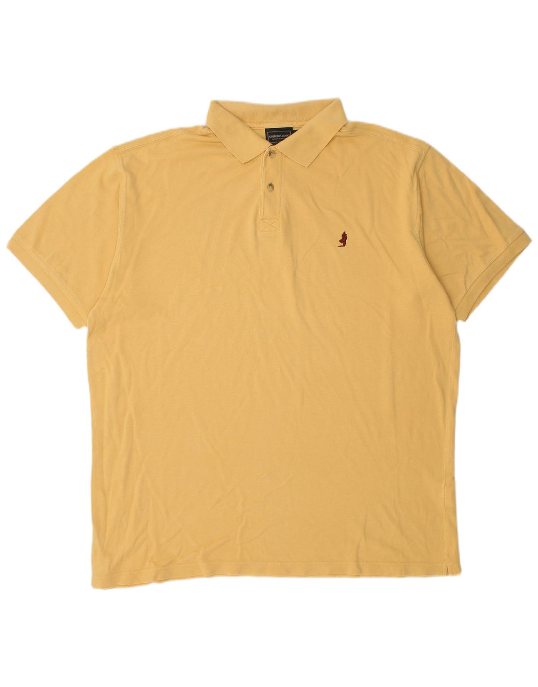 Marlboro Classics Polo Hombre 2XL Algodón Amarillo