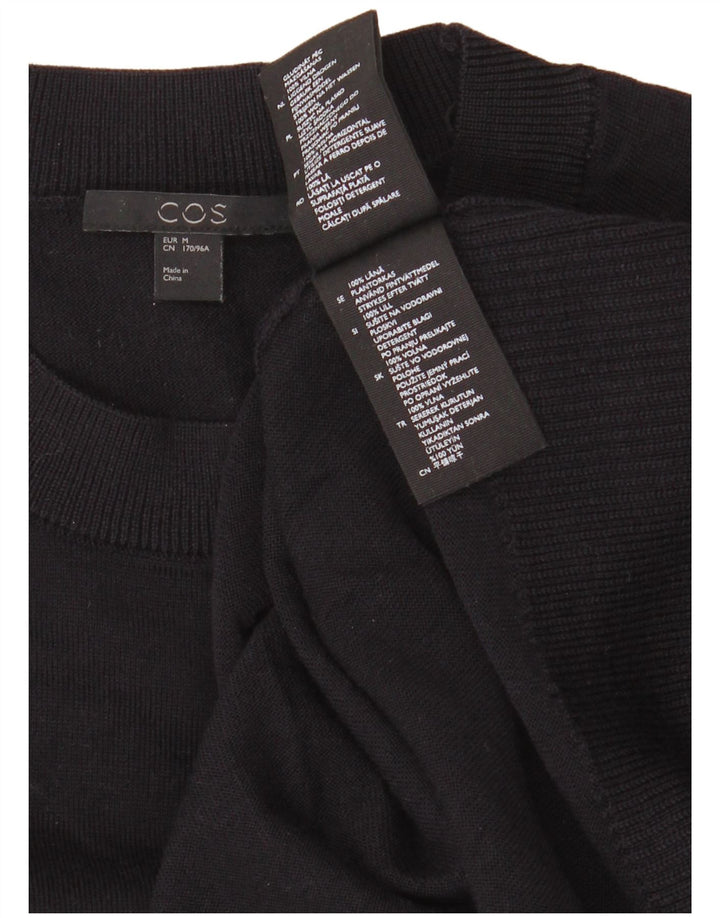 Vestido tipo jersey para mujer Cos UK 14 Lana azul marino mediana