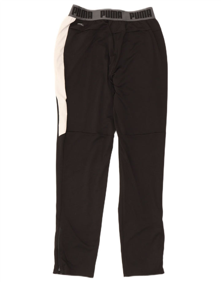 Pantalones De Chándal Puma Hombre Negro Mediano Poliéster Color Block