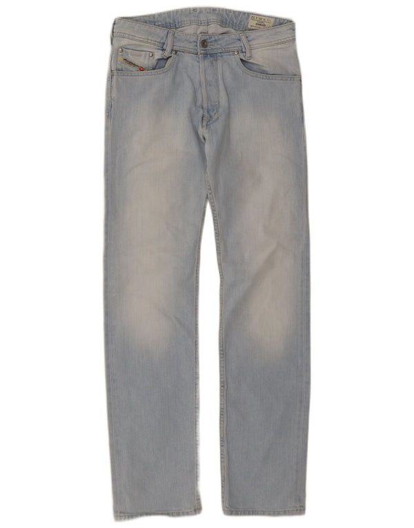 Diesel Hombre Onijo Vaqueros Rectos W30 L32 Algodón Azul