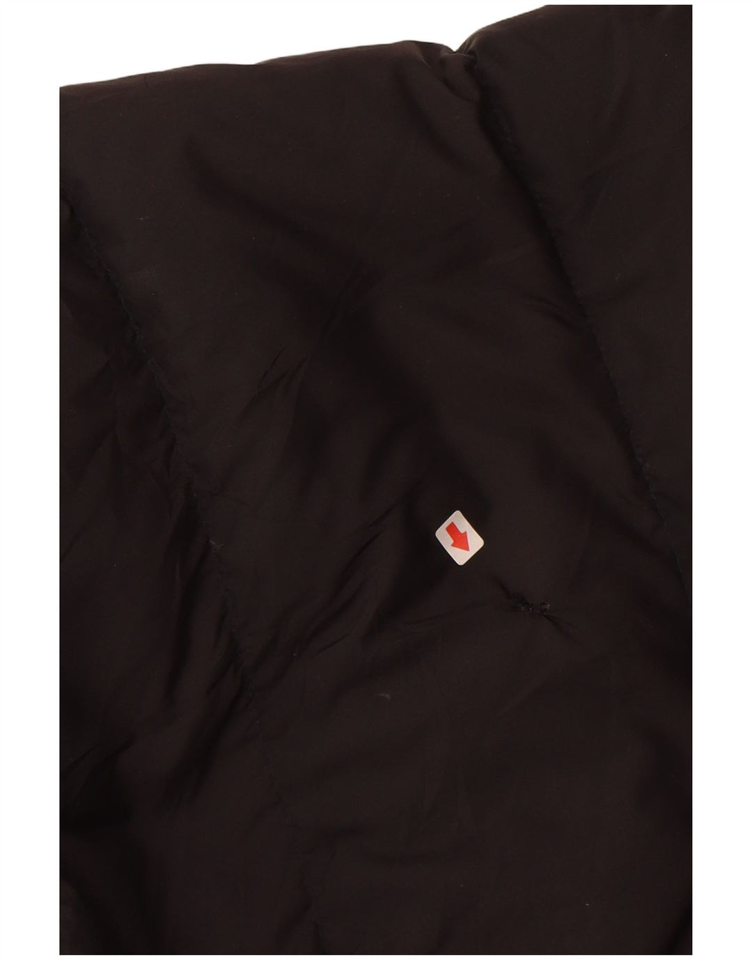 CIESSE PIUMINI Abrigo acolchado con capucha para mujer IT 42 Medio Negro Poliéster