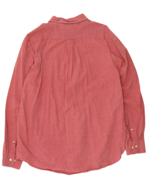 Camisa Izod Hombre Grande Algodón Rojo
