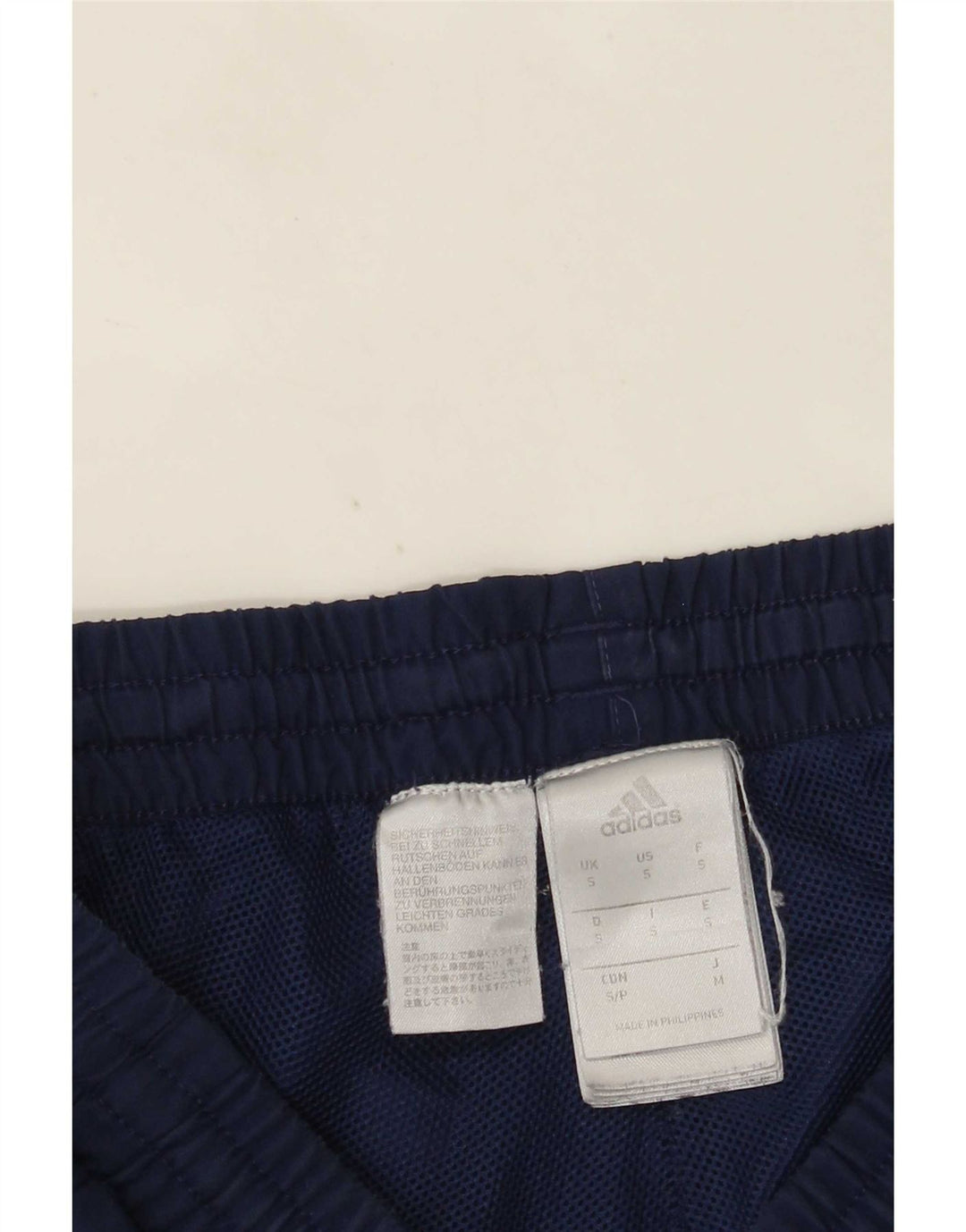 Adidas Hombre Pantalones De Chándal Joggers Small Azul Marino Poliéster