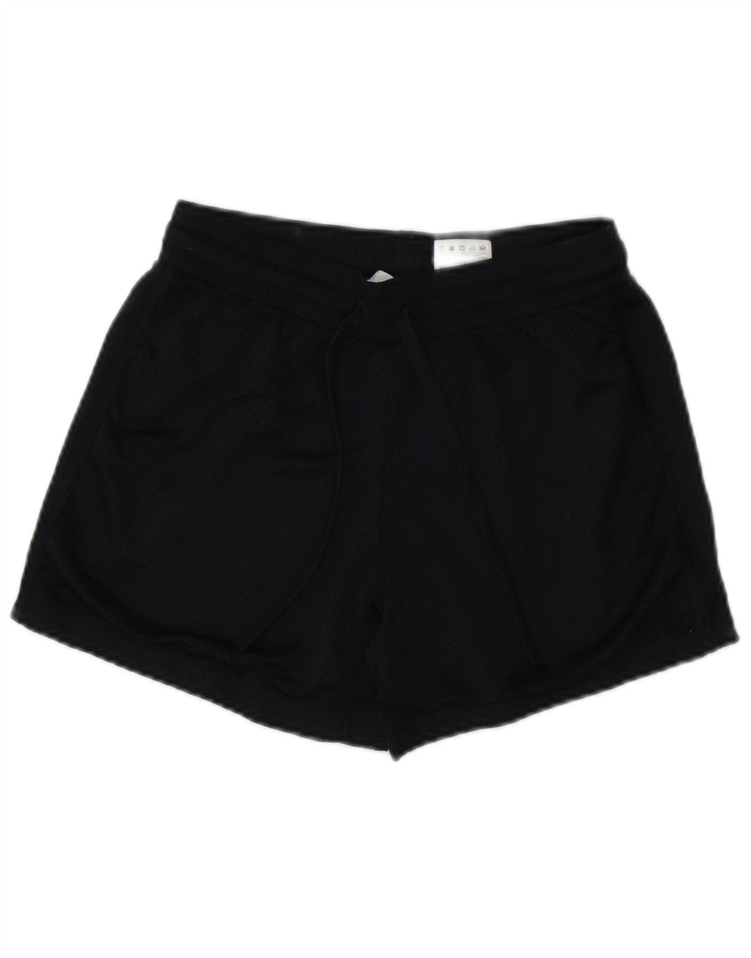 NIKE Pantalones cortos deportivos Dri Fit para mujer UK 6 XS Poliéster negro