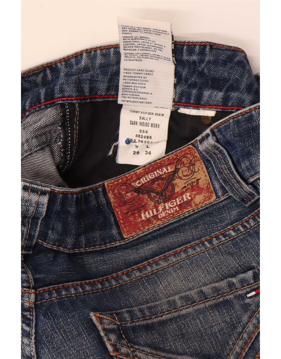 Tommy Hilfiger Vaqueros Bootcut para Mujer W28 L34 Algodón Azul