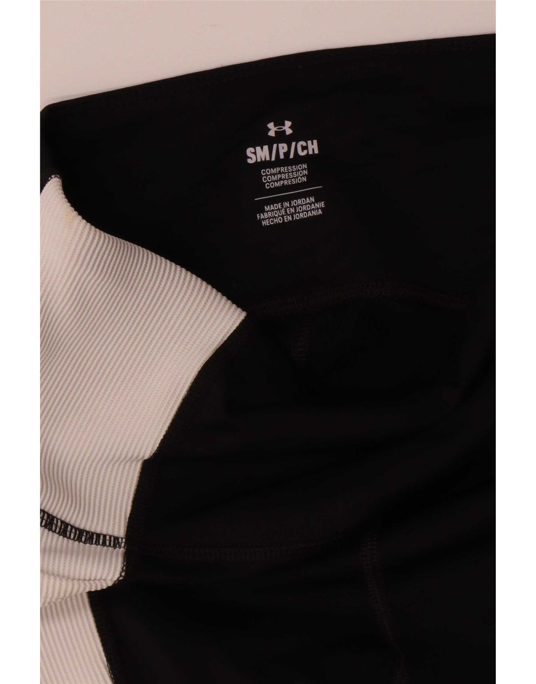 Under Armour Leggings para mujer UK 8 Small Negro Colorblock Poliéster