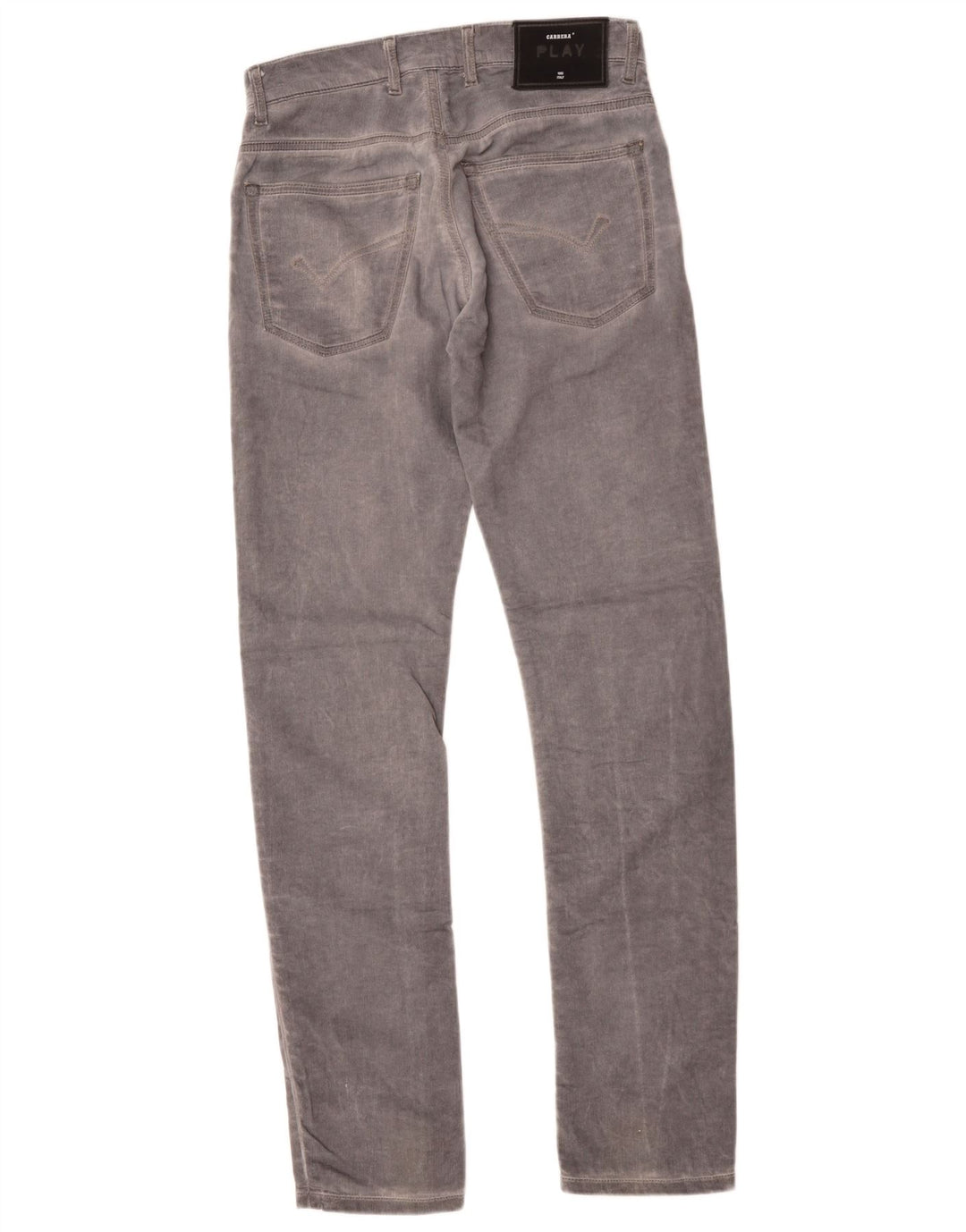 Vaqueros ajustados para hombre Carrera W31 L34 Algodón gris