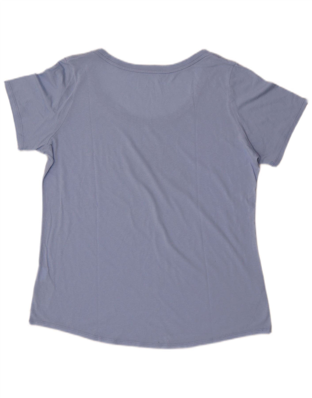 Nike Camiseta gráfica de corte atlético para mujer UK 46 Grande Poliéster azul