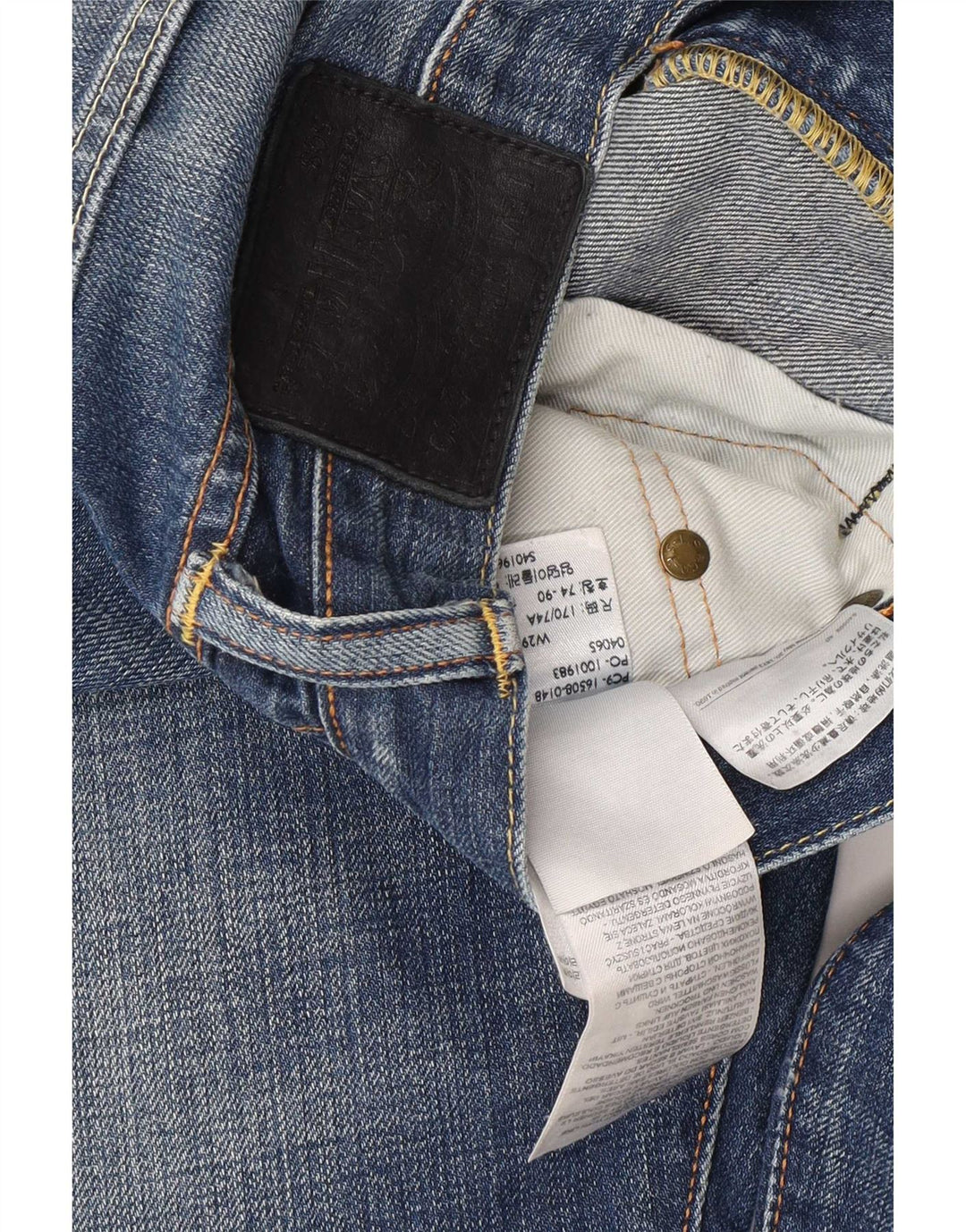 Vaqueros Levi's 508 Regular Tapered para hombre W29 L32 Algodón azul