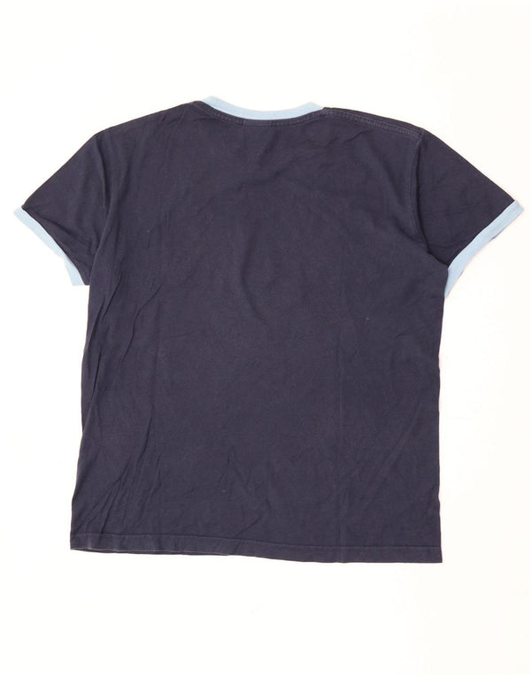 Nike Camiseta para hombre Top UK 42/44 Large Azul marino Algodón