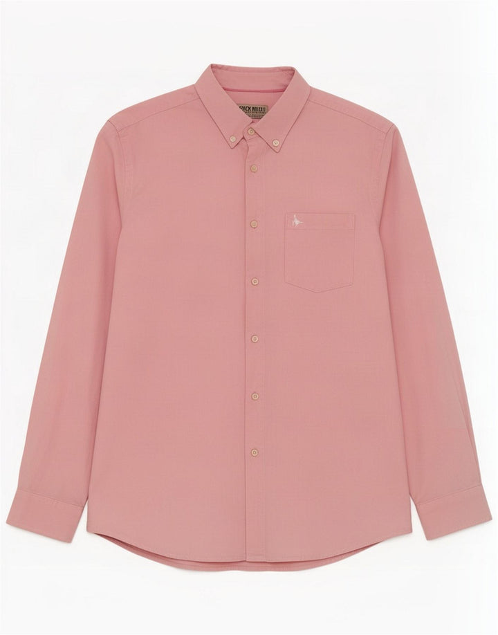 Camisa Jack Wills para hombre de algodón rosa medio
