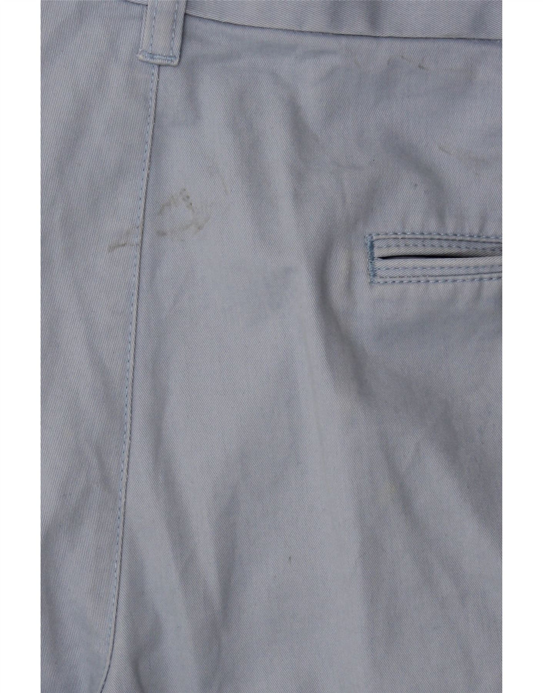 MARKS & SPENCER Pantalones cortos chinos Harbor azul para hombre W36 Algodón azul grande