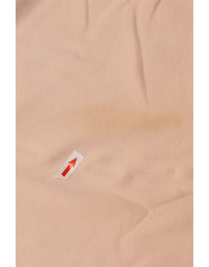 Polo Lacoste Hombre Grande Naranja Algodón