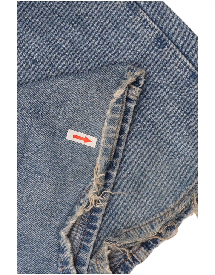 Vaqueros Rectos Mujer Topshop W30 L32 Poliéster Azul