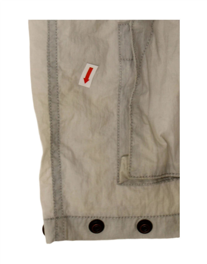 BELFE & BELFE Mens Utility Gilet IT 50 Large Grey Vintage Belfe & Belfe and Second-Hand Belfe & Belfe from Messina Hembry 