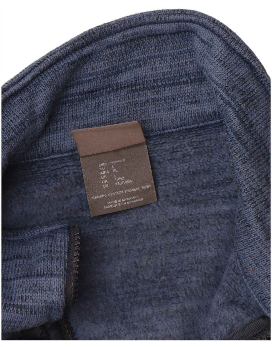 JACK WOLFSKIN Chaqueta de chándal para hombre UK 40/42 Large Blue Colourblock