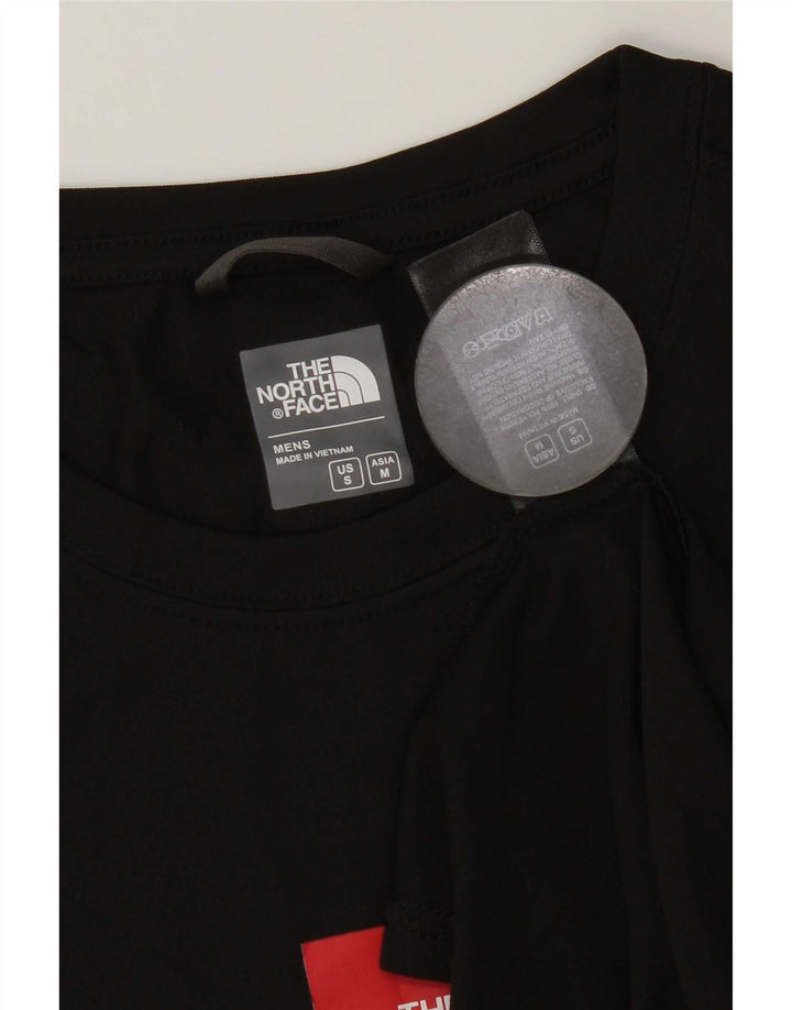 The North Face Camiseta gráfica para hombre Top Small Poliéster negro