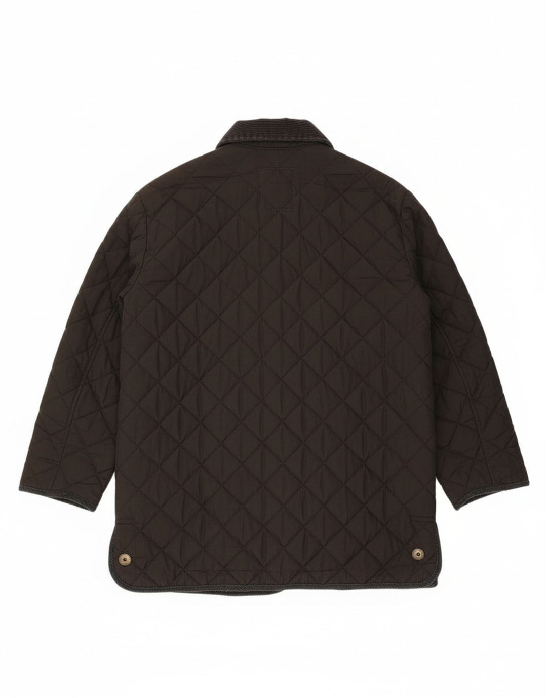 Chaqueta acolchada vintage para mujer IT 48 XL Algodón negro