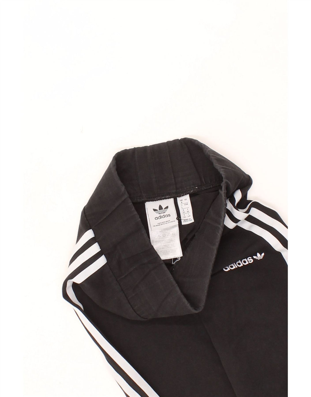 ADIDAS Womens Leggings UK 8 Small  Black Cotton Vintage Adidas and Second-Hand Adidas from Messina Hembry 