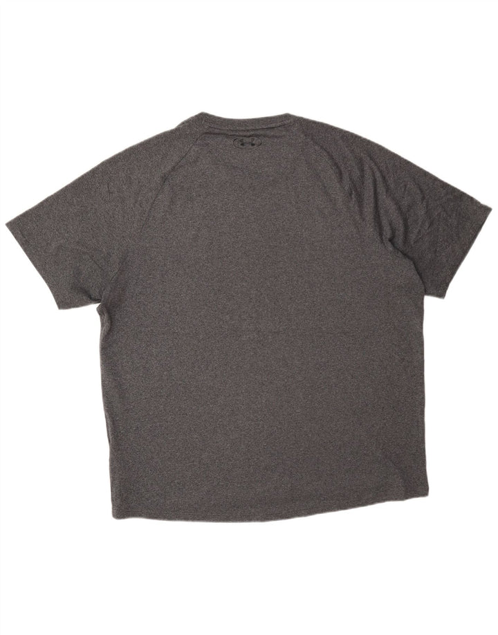 Under Armour Camiseta para hombre Top Large Gris Poliéster